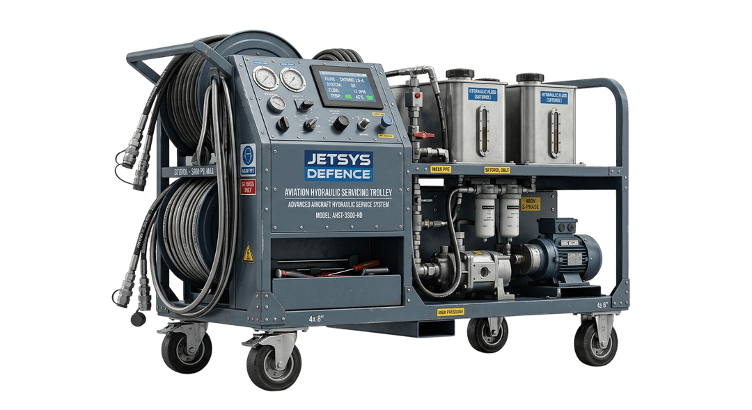 Aviation Hydraulic Servicing Trolley