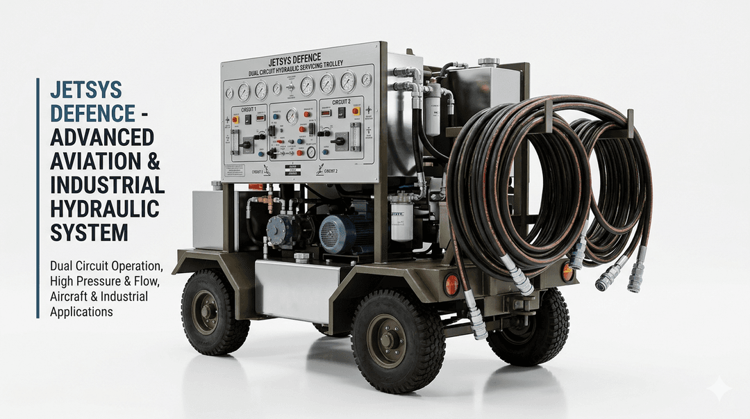 Dual Circuit Hydraulic Servicing Trolley