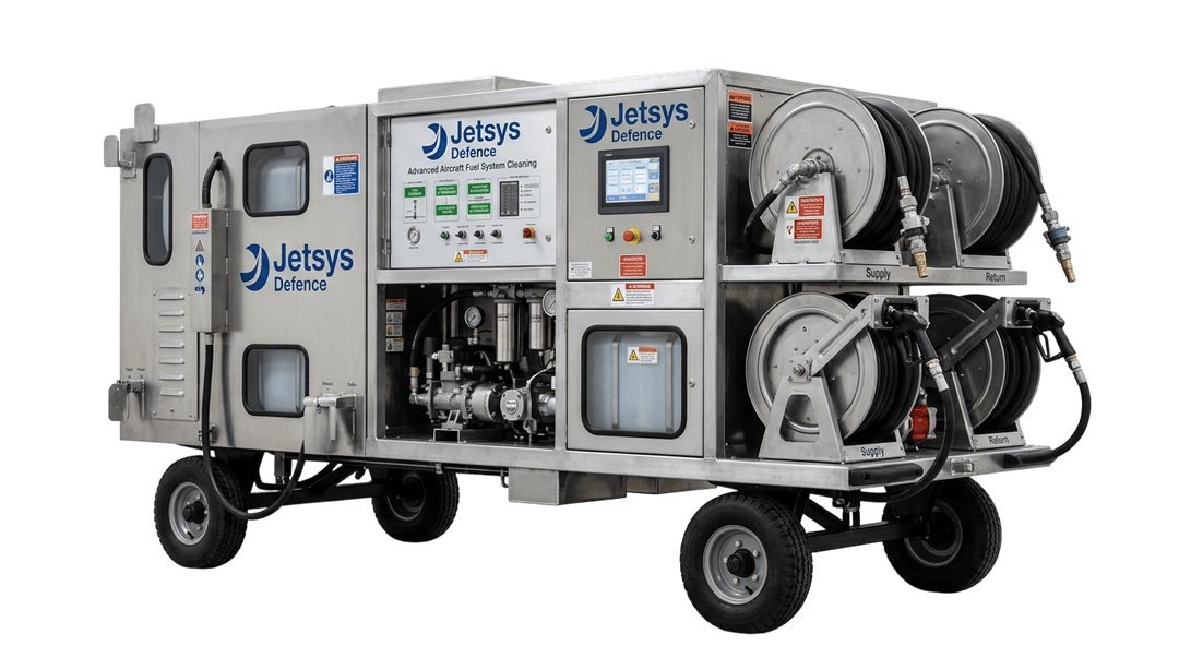 Fuel Flushing Trolley by Jetsys Defence