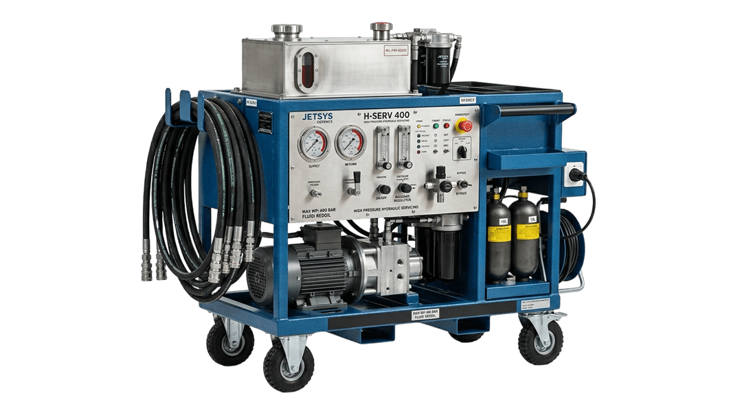 High Pressure Hydraulic Servicing Trolley