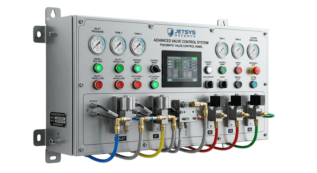 Pneumatic Valve Control Panel by Jetsys Defence