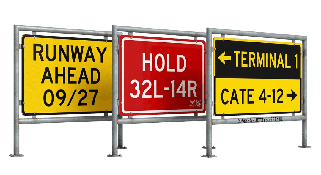 Airport Guidance Signs by Jetsys Defence