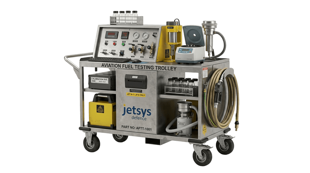 Aviation Fuel Testing Trolley by Jetsys Defence