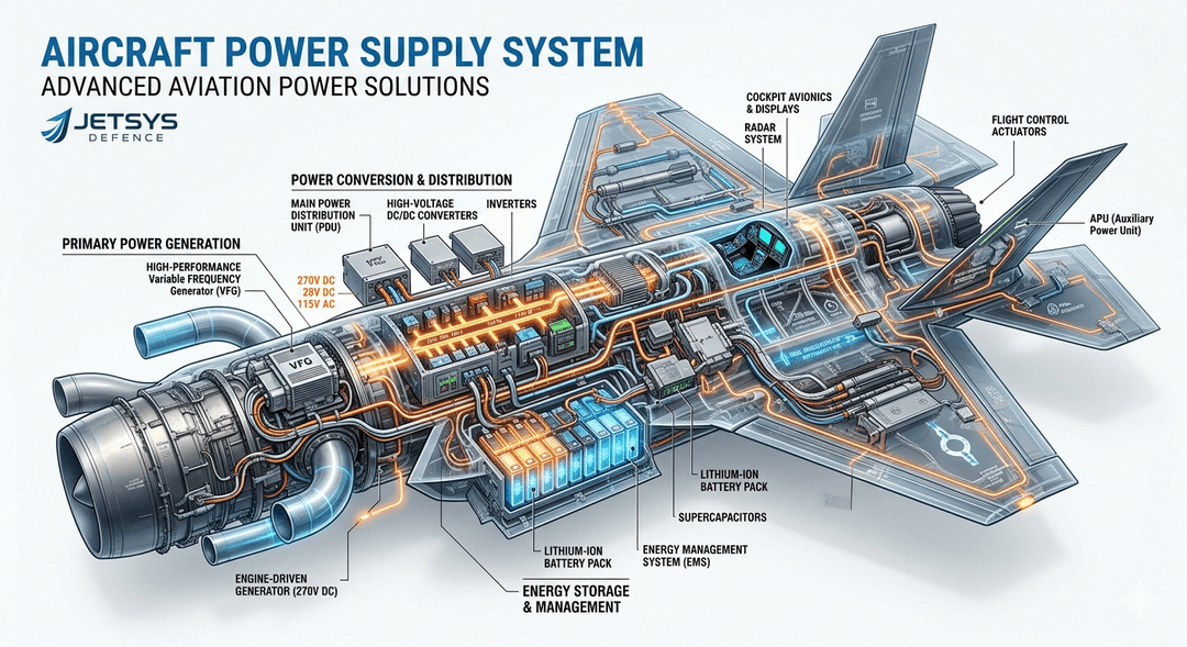 Aircraft Power Supply System by Jetsys Defence