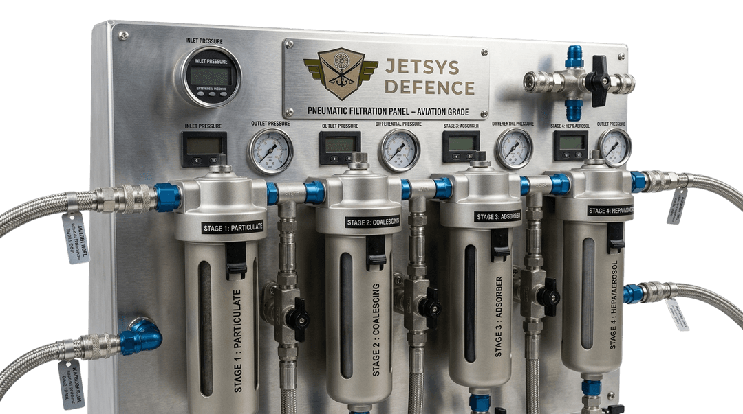 Pneumatic Filtration Panel – Aviation Grade by Jetsys Defence