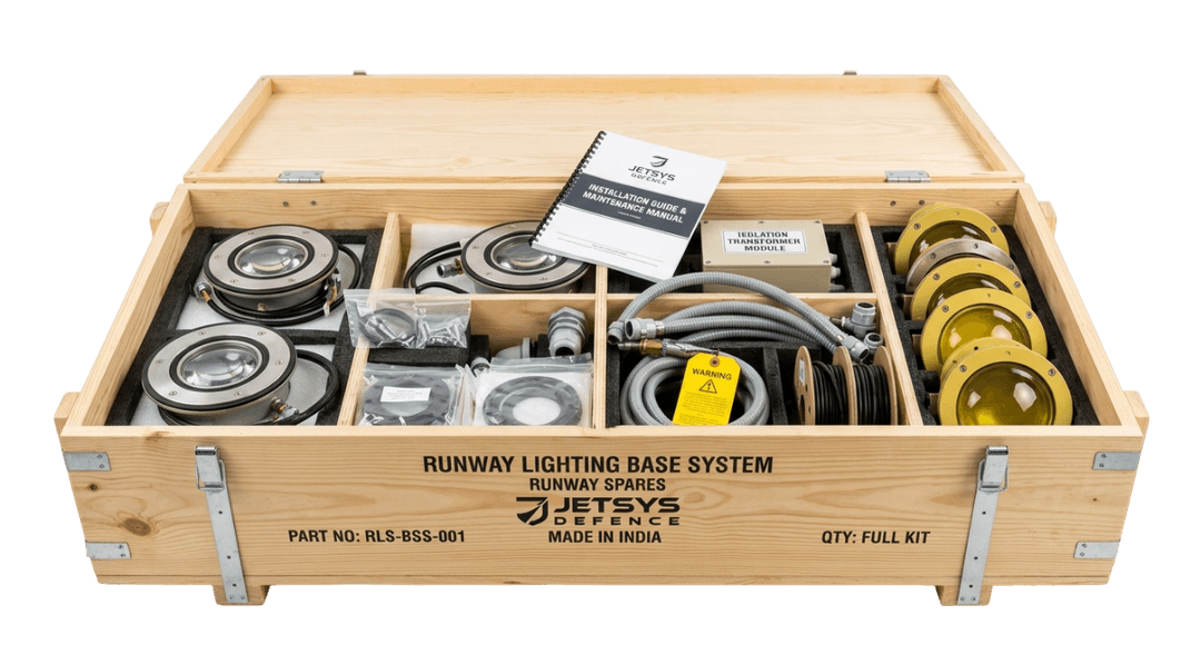 Runway Lighting Base System by Jetsys Defence