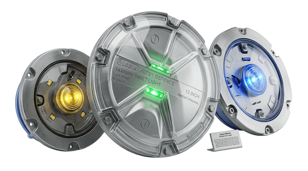 Taxiway Inset Lights by Jetsys Defence