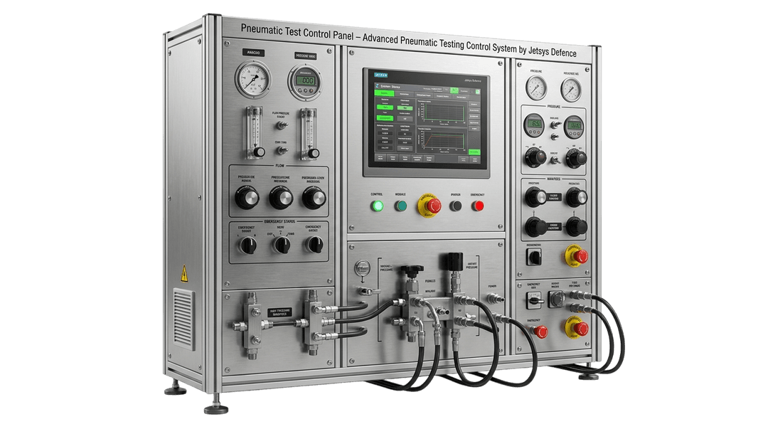Pneumatic Test Control Panel by Jetsys Defence