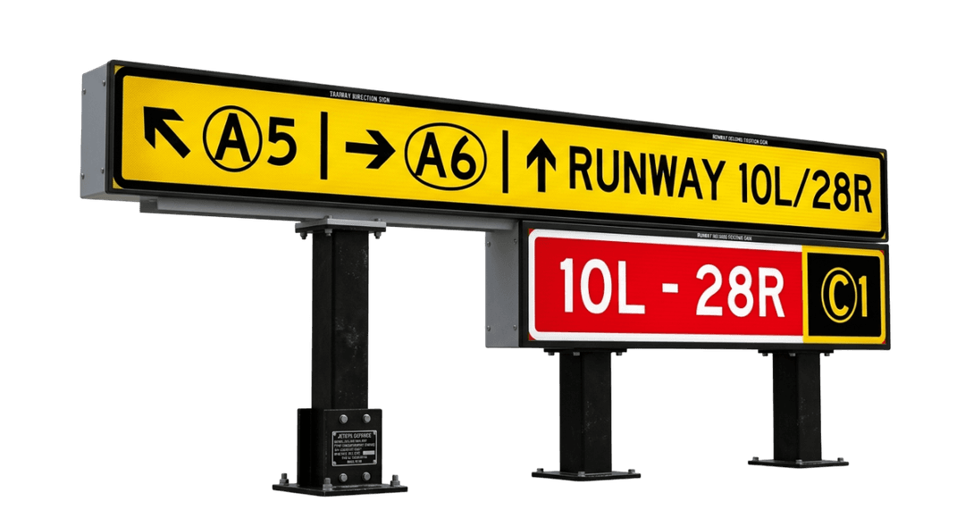Taxiway Direction Sign by Jetsys Defence