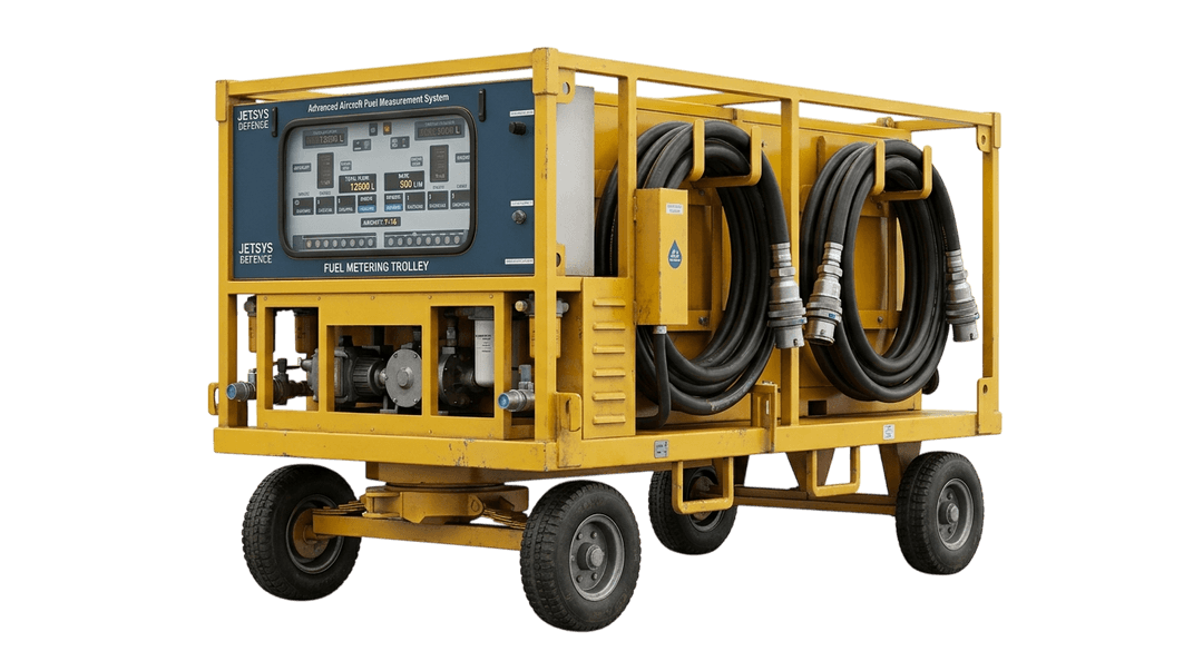 Digital Fuel Metering Trolley by Jetsys Defence