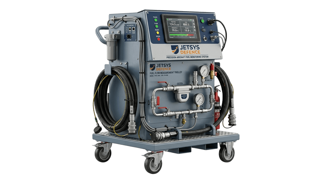 Fuel Flow Measurement Trolley by Jetsys Defence