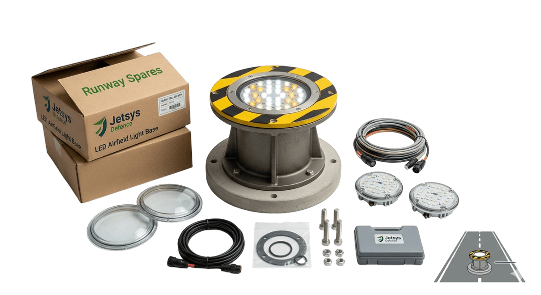 LED Airfield Light Base by Jetsys Defence